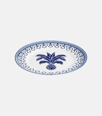 Assiette de présentation Jaipur en porcelaine | Aquazzura Casa