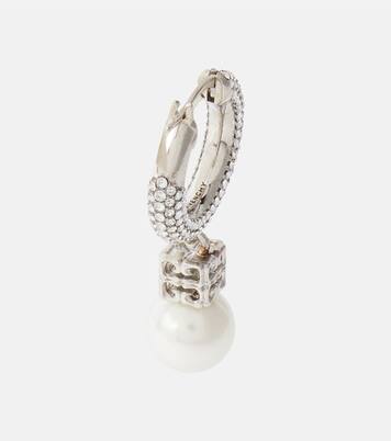 Ohrringe 4G Liquid mit Swarovski®-Kristallen und Zierperlen | Givenchy
