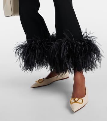 Ballerines VLogo Signature en cuir | Valentino Garavani