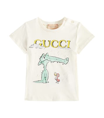 Bebé - camiseta de algodón estampada | Gucci Kids