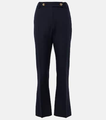 Pantaloni flared in Crepe Couture | Valentino