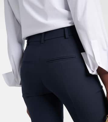 Pantaloni flared in Crepe Couture | Valentino