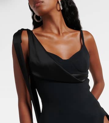 Robe en satin | David Koma