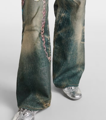 Jeans anchos 1981 trompe l’oeil | Acne Studios