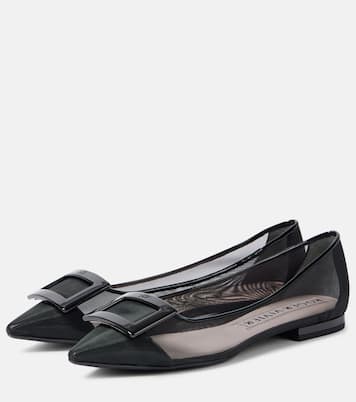 Ballerinas Gommettine aus Mesh | Roger Vivier