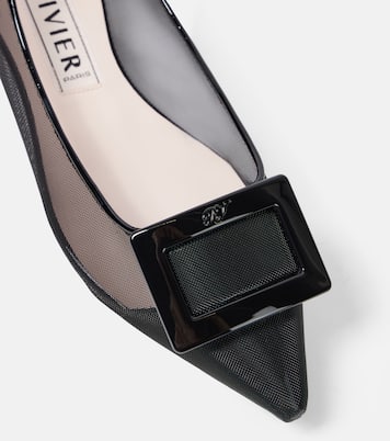 Ballerinas Gommettine aus Mesh | Roger Vivier