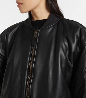 Bomberjacke aus Leder | Balenciaga