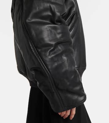 Bomberjacke aus Leder | Balenciaga