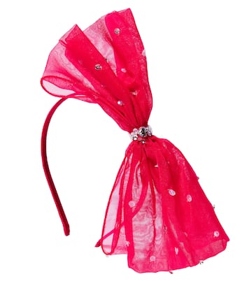 Crystal-embellished bow headband | Tutu Du Monde
