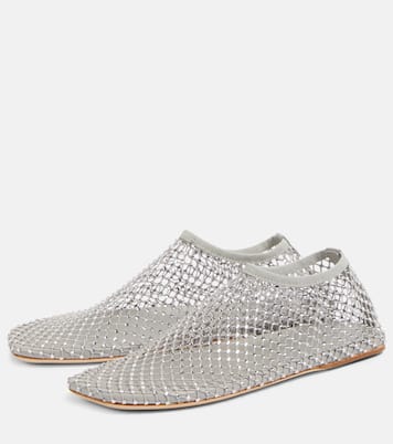 Minette embellished mesh flats | Christopher Esber
