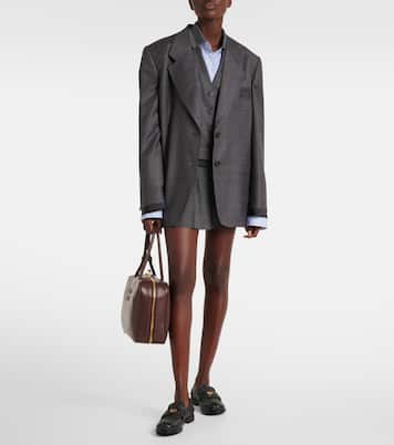 Virgin wool vest | Miu Miu