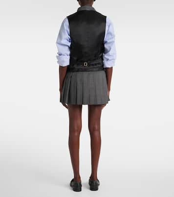 Virgin wool vest | Miu Miu