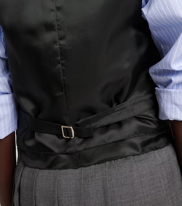 Virgin wool vest | Miu Miu