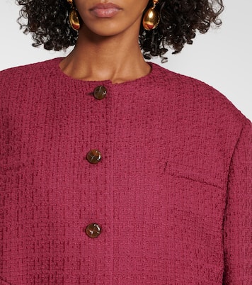 Rush Gliss cotton-blend bouclé jacket | Blazé Milano