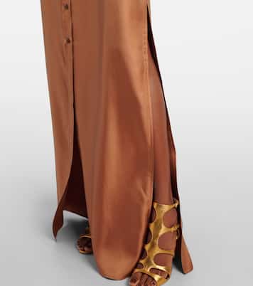 Hemdblusenkleid aus Seiden-Twill | Tom Ford