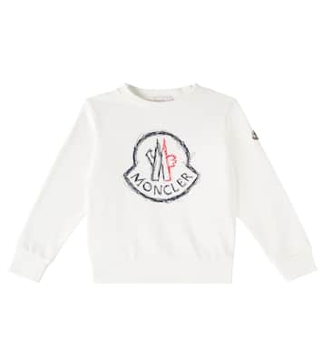 Felpa in cotone con logo | Moncler Enfant