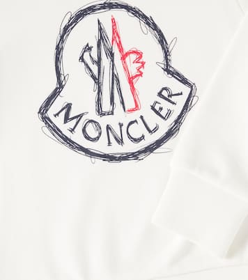 Felpa in cotone con logo | Moncler Enfant