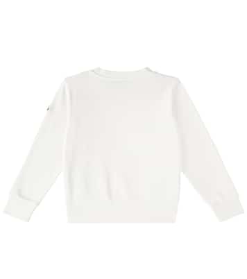 Felpa in cotone con logo | Moncler Enfant