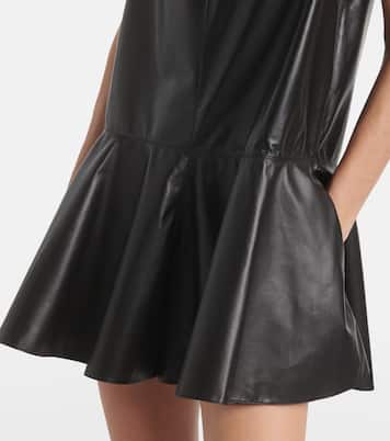Jumpsuit corta Slip in pelle | Alaïa