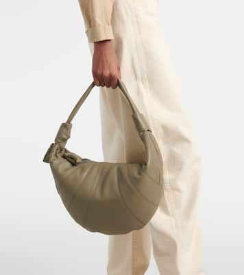 Schultertasche Force Croissant aus Leder | Lemaire
