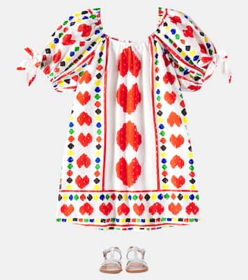 Abito Heartbeat in cotone con stampa | Fábula