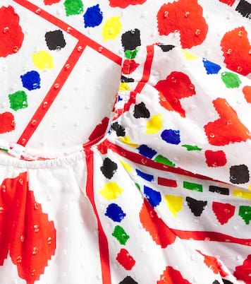 Abito Heartbeat in cotone con stampa | Fábula