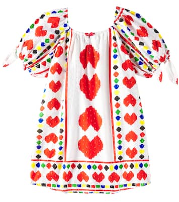 Abito Heartbeat in cotone con stampa | Fábula