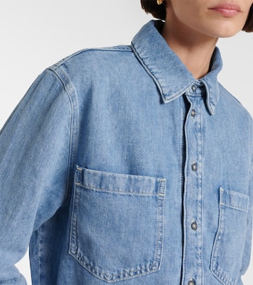 Denim minidress | 7 For All Mankind