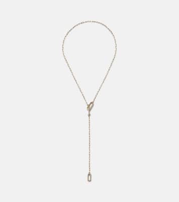 Collier chaîne Cable Link en or 18 ct et diamants | Shay Jewelry