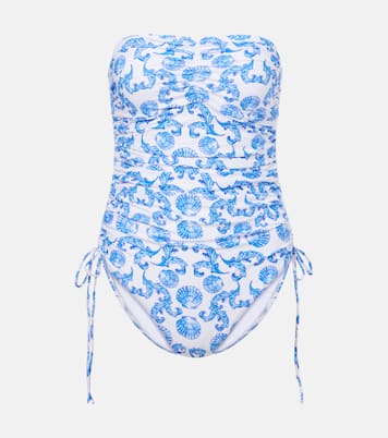 Bañador Sydney fruncido y estampado | Melissa Odabash