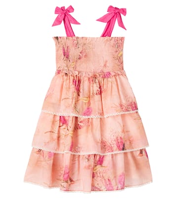 Kleid Cascadian aus Baumwolle | Zimmermann Kids
