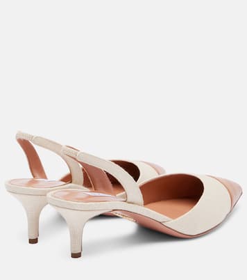 Slingback-Pumps Milanese 50 mit Leder | Aquazzura
