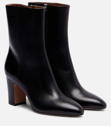 Lavinia 75 leather ankle boots | Paris Texas