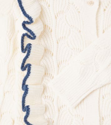 Viviana ruffled cardigan | C'era Una Volta