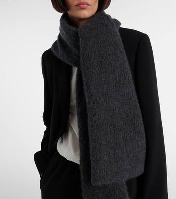 Luthgard cashmere, alpaca, and silk scarf | The Row