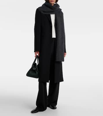 Luthgard cashmere, alpaca, and silk scarf | The Row