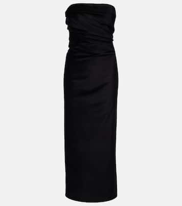 Sabella velvet midi dress | Tove