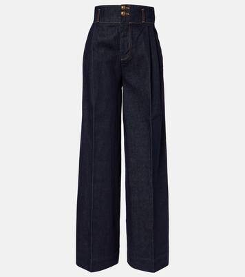 High-Rise Wide-Leg Jeans Hypnotic  | Zimmermann