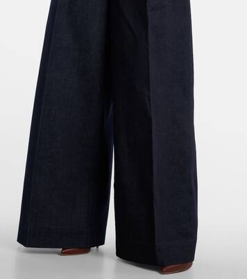 High-Rise Wide-Leg Jeans Hypnotic  | Zimmermann