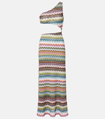 Pareo de lamé en zigzag | Missoni