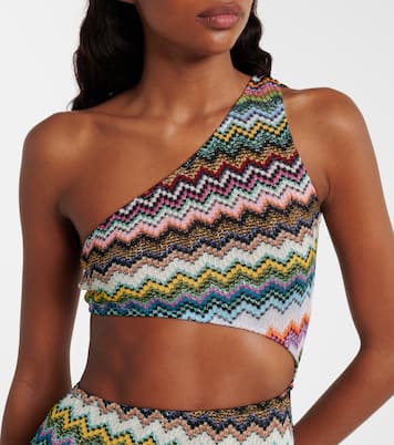 Pareo de lamé en zigzag | Missoni