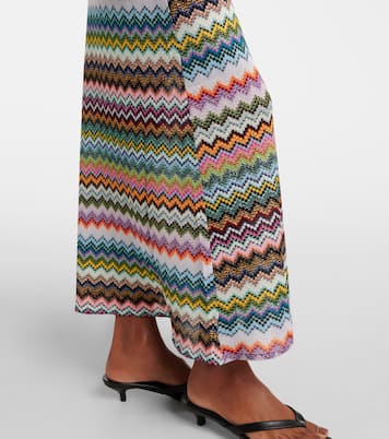 Pareo de lamé en zigzag | Missoni