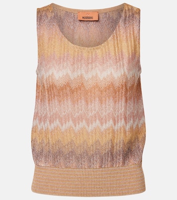 Top de lamé en zigzag | Missoni