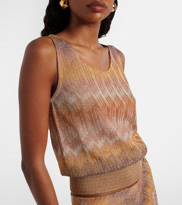Top de lamé en zigzag | Missoni