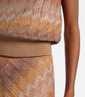 Top de lamé en zigzag | Missoni
