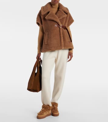 Teddy Low suede and teddy snow boots | Inuikii