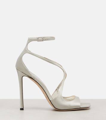Azia 95 satin sandals | Jimmy Choo