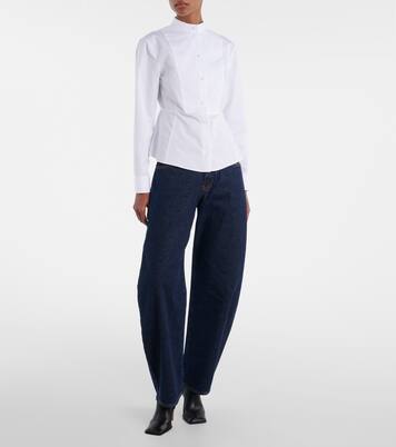Mid-rise barrel-leg jeans | Alaïa