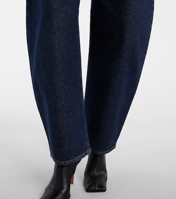 Mid-rise barrel-leg jeans | Alaïa