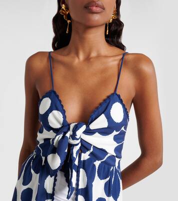 Palermo floral scalloped beach cover-up | Farm Rio